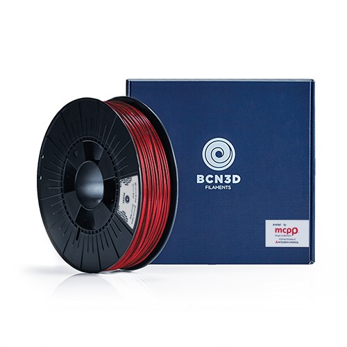 BCN3D Filaments PLA - 2.85 mm - 750 g - Rot