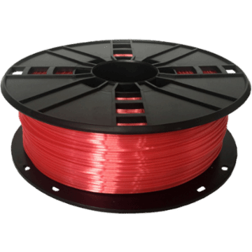 WhiteBOX 3D-Filament Seiden-PLA rot mit Perlglanz 2.85mm 1000g Spule