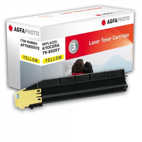 Agfaphoto Toner-Kit gelb (APTK8505YE) ersetzt TK-8505Y