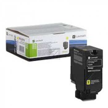 Lexmark Toner-Kit Return gelb HC plus (74C2HY0)