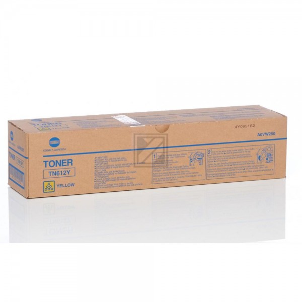 Konica Minolta Toner-Kit gelb (A0VW250, TN-612Y)