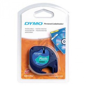 Dymo Schriftbandkassette 12mm grün (S0721640)