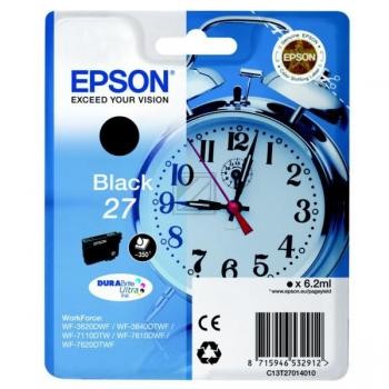 Epson Tintenpatrone schwarz (C13T27014012, T2701)