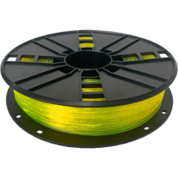 Ampertec 3D-Filament TPU flexibel gelb 1.75mm 500g Spule