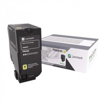 Lexmark Toner-Kit gelb (75B0040)