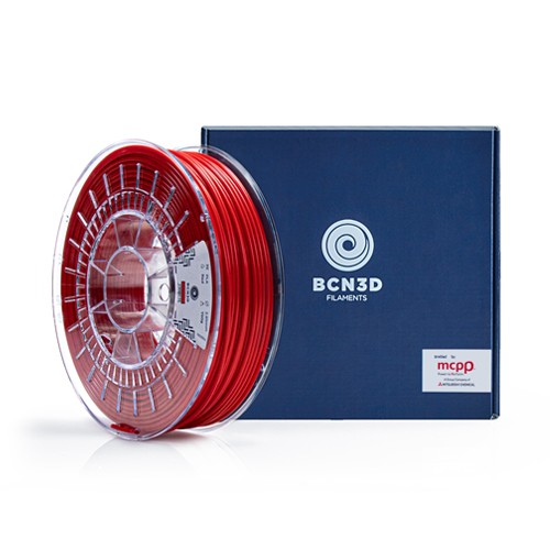 BCN3D Filaments Tough PLA - 2.85 mm - 750 g - Rot