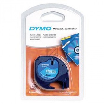 Dymo Schriftbandkassette 12mm blau (S0721650)