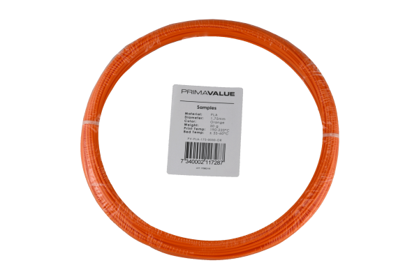 PrimaValue PLA - 1.75mm - 50 g spool - Orange