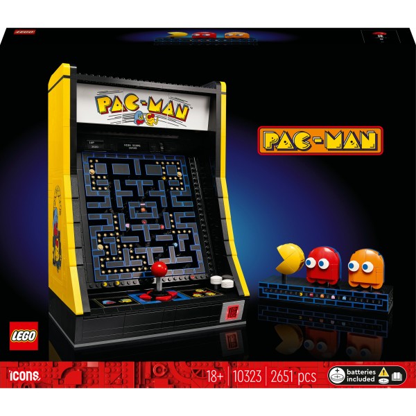 LEGO Icons PAC-MAN Spielautomat 10323