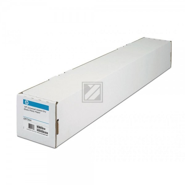 HP Fotopapier-Rolle 1067mm x 61m Glanz weiß (Q8754A)