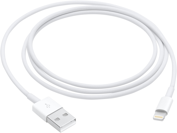 APPLE LADEKABEL USB 2.0 1m MQUE2ZM/A lightning weiss