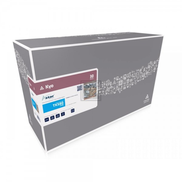 Astar Toner-Kit cyan (AS14580) ersetzt TK-580C