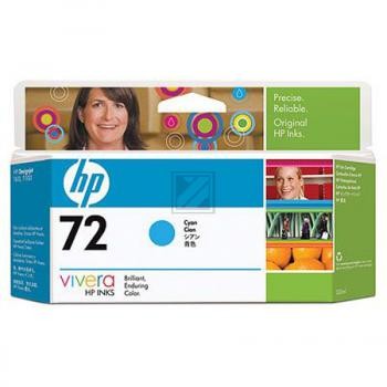 HP Tintenpatrone cyan HC (C9371A, 72)