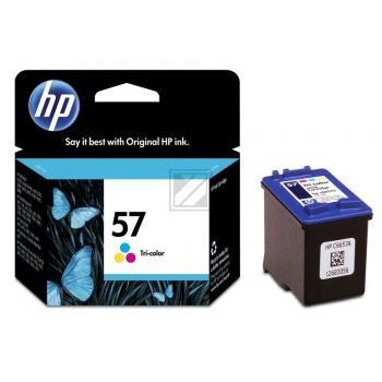 HP Tintendruckkopf cyan/magenta/gelb HC (C6657AE, 57)