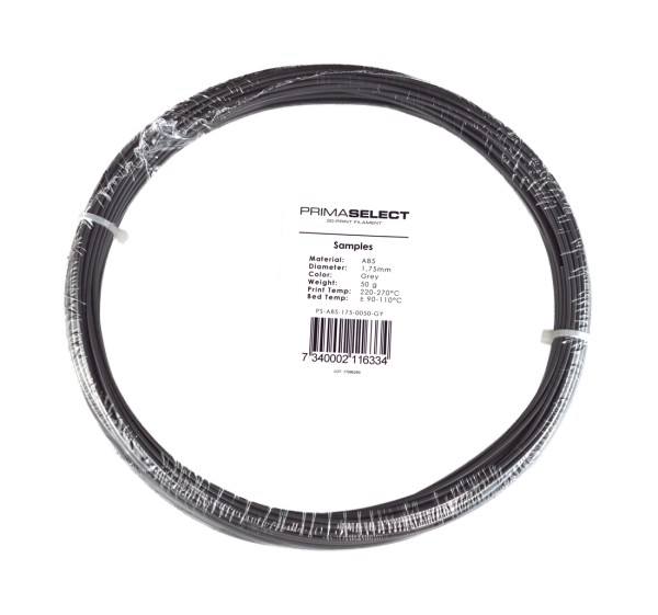 PrimaSelect ABS - 1.75mm - 50 g - Grau