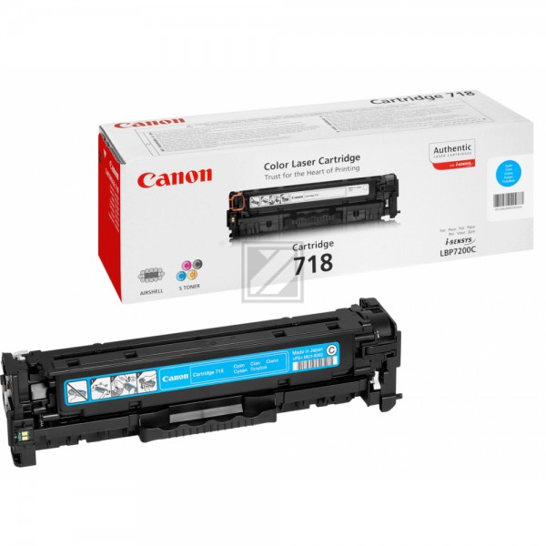 Canon Toner-Kartusche cyan (2661B002, CL-718C)