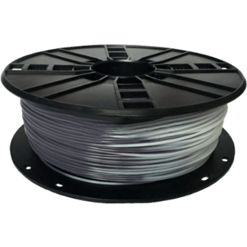 Ampertec 3D-Filament ABS Temperatur-Farbwechsel grau-weiss 1.75mm 1000g Spule