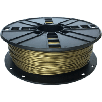 WhiteBOX 3D-Filament bronzefarben mit 10 Prozent Metall 1.75mm 1000g Spule