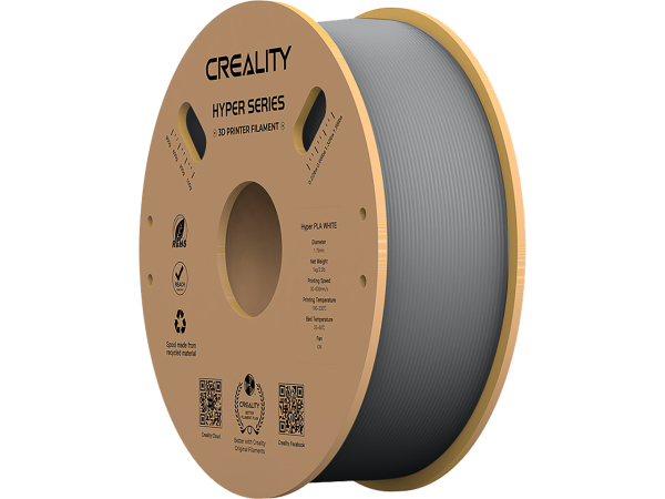 PLA 1,75mm GREY 1kg CREALITY HYPER SERIE 3D FILAMENT