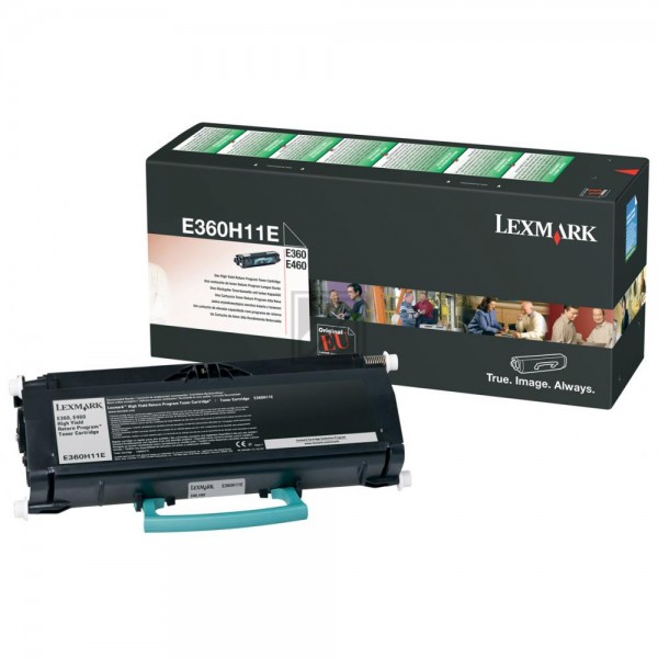 Lexmark Toner-Kartusche Return schwarz HC (E360H11A)