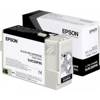 Epson Tintenpatrone schwarz (C33S020490, SJIC20P(K))