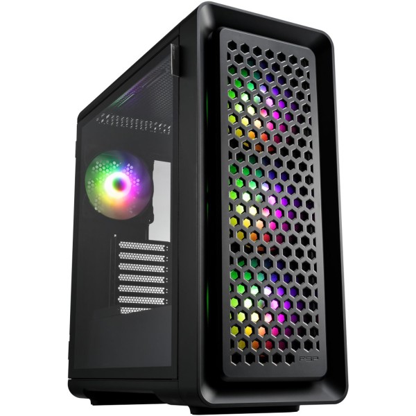 Midi FSP CUT593P E-ATX Ultra Tower 3xARGB BLACK