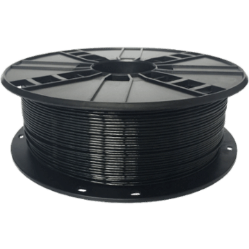 WhiteBOX 3D-Filament PETG schwarz 2.85mm 1000g Spule