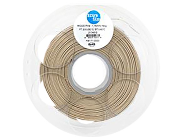 WOOD PINE 1,75mm 750gr AZUREFILM 3D FILAMENT