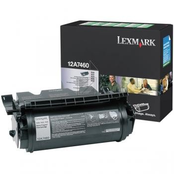 Lexmark Toner-Kartusche Prebate schwarz (12A7460)