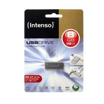 INTENSO USB STICK 3.0 8GB SILBER 3534460 Premium Line