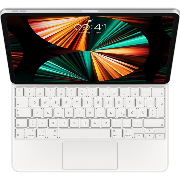 Apple Magic Keyboard iPad Pro 12.9 (3.,4.,5.,6. Generation) White (Deutsch)