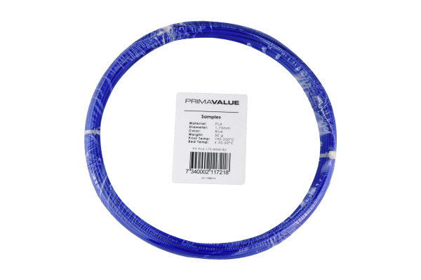 PrimaValue PLA - 1.75mm - 50 g spool - Blau