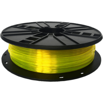 Ampertec 3D-Filament PETG gelb 1.75mm 500g Spule