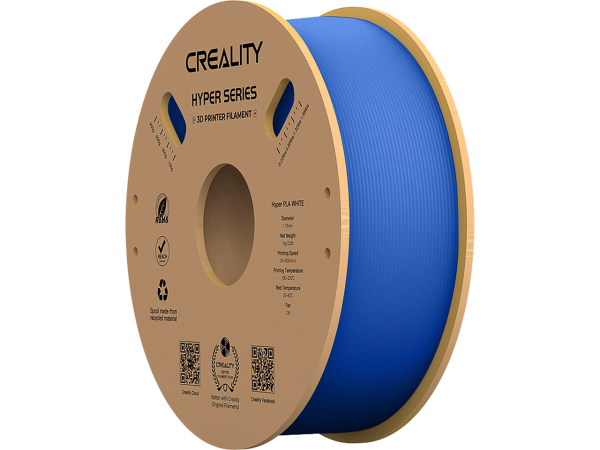 PLA 1,75mm BLUE 1kg CREALITY HYPER SERIE 3D FILAMENT