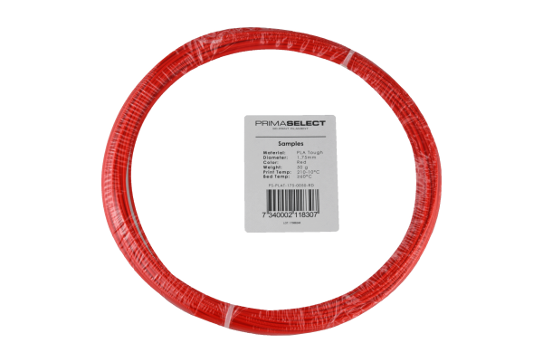 PrimaSelect PLA Tough - 1.75mm - 50 g - Rot