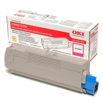 OKI Toner-Kit magenta (43324422)