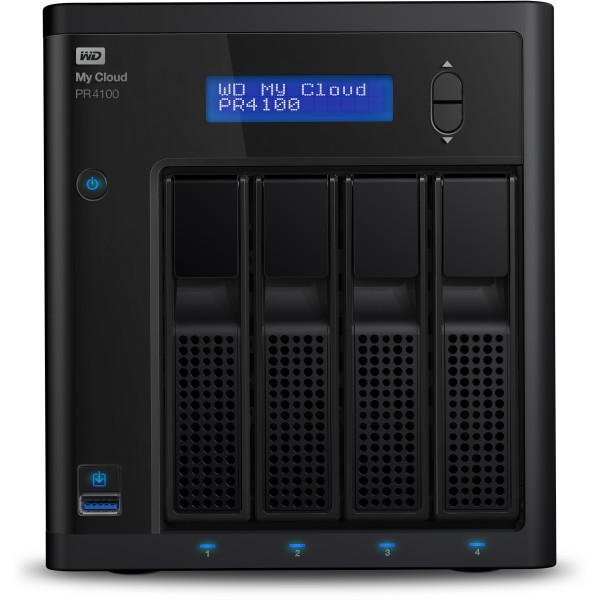 WD My Cloud PR4100 WDBNFA0000NBK - NAS-Server