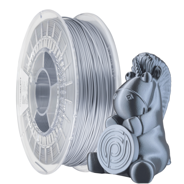 PrimaSelect PLA Glossy - 1.75mm - 750 g - Liquid Silver