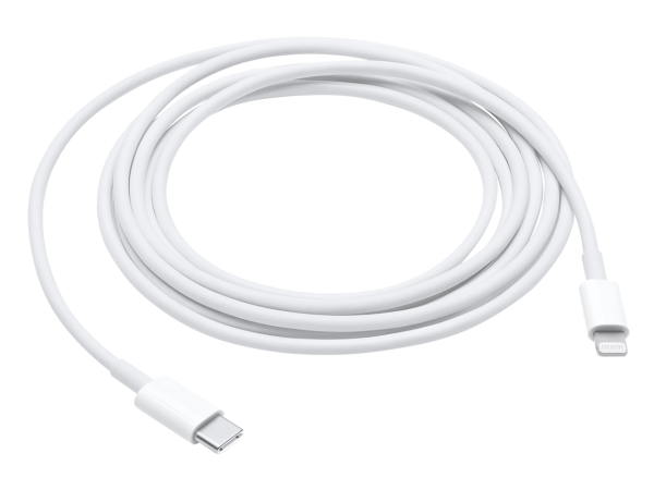 APPLE LADEKABEL USB-C 2m MQGH2ZM/A lightning weiss