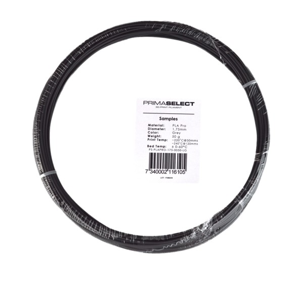 PrimaSelect PLA PRO - 1.75mm - 50 g - Grau